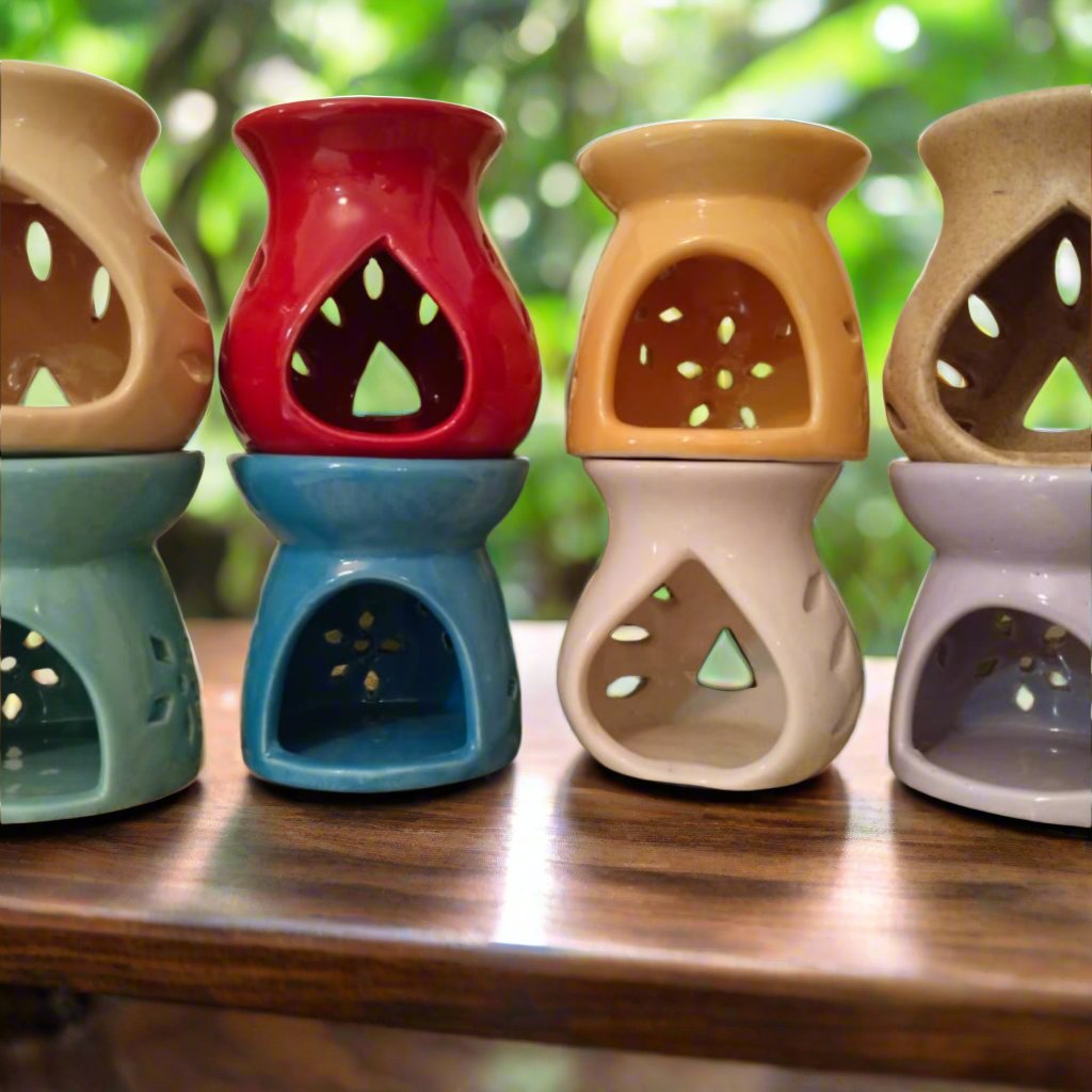 Diffuser with Scented T Light Candle (6 Nos)