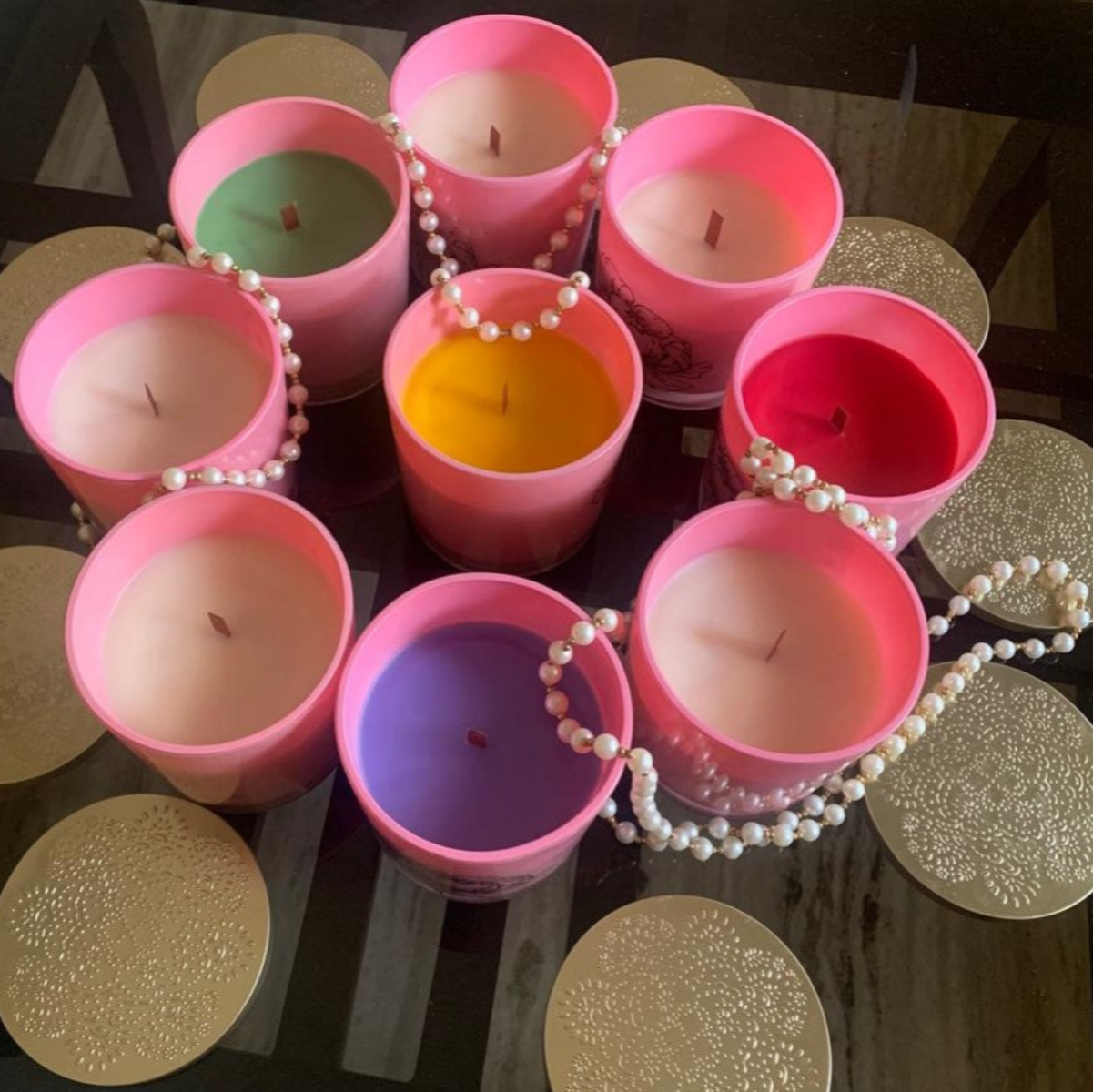 850ml Scented Glass Jar Candle 