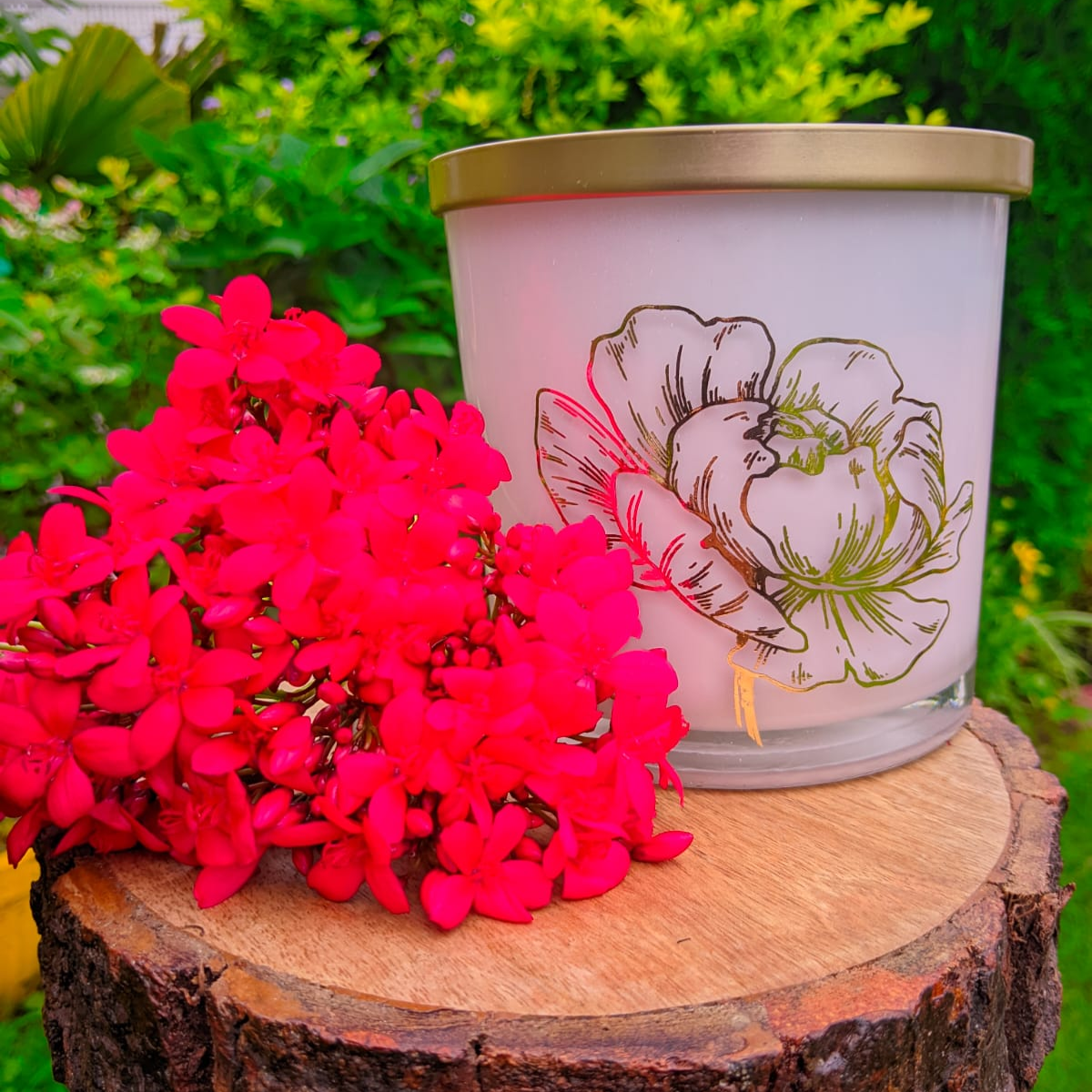 850ml Scented Glass Jar Candle