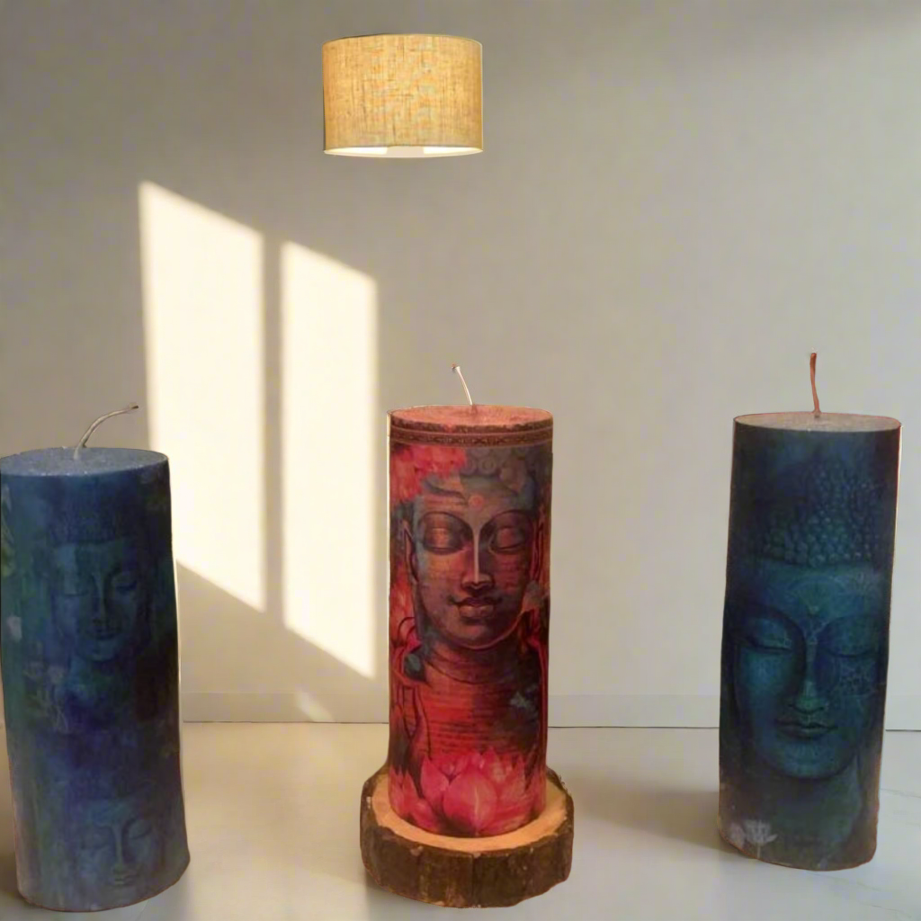 Big Size Designer Scented Buddhaji Candle