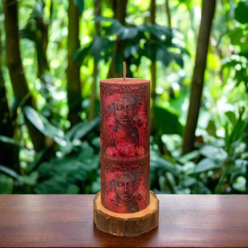 Big Size Designer Scented Buddhaji Candle2