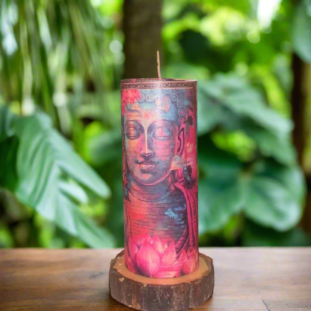 Big Size Designer Scented Buddhaji Candle