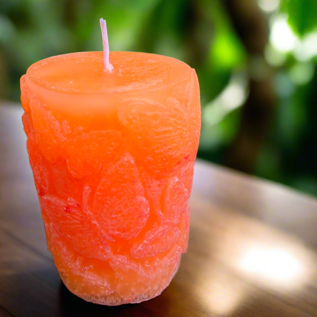 Butterfly Design Scented Candle Lemon