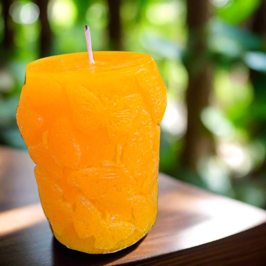 Butterfly Design Scented Candle Mangochilli Margarita