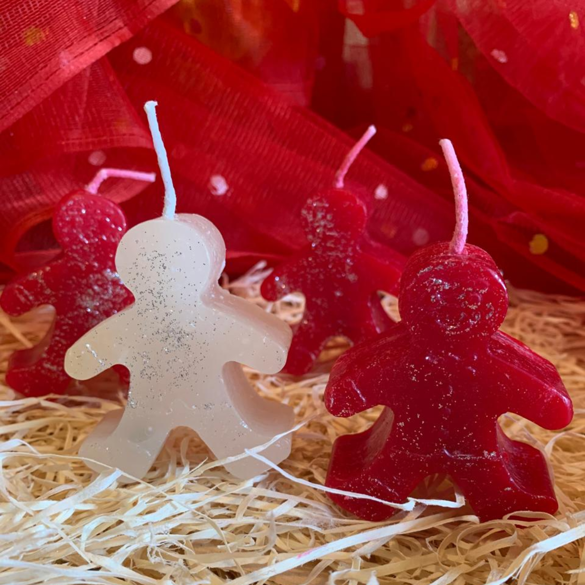 Christmas Gingerman Scented Candle1