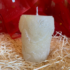 Christmas  Butterfly  Scented Candle White