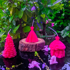 Combo Designer Candles Rose