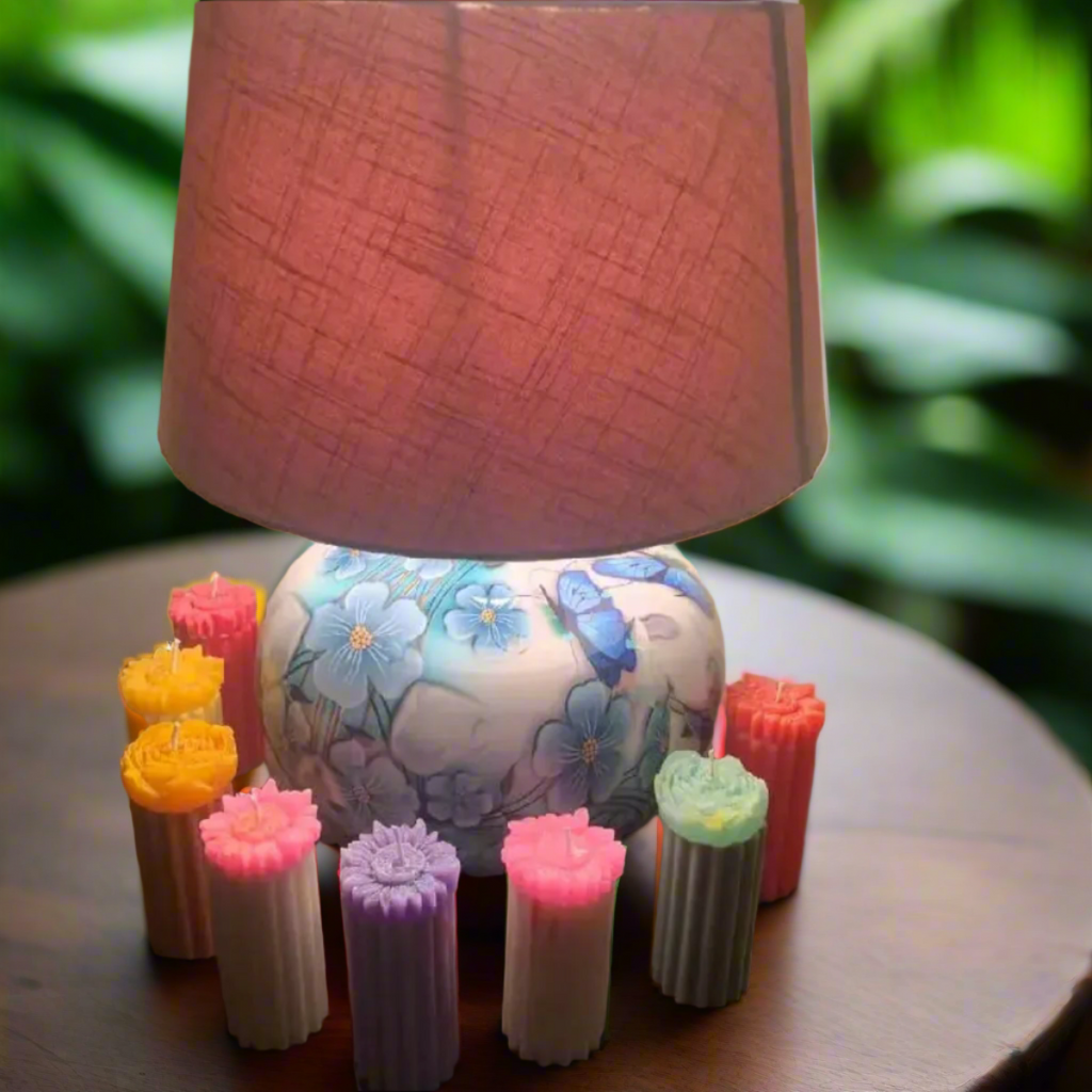 Designer Pillar Scented Candle
