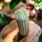 Designer Pillar Scented Candle Lemongrass