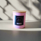 Frosted Glass Jar Scented Candle - Pack of 1