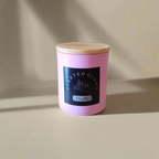 Frosted Glass Jar Scented Candle - Pack of 1