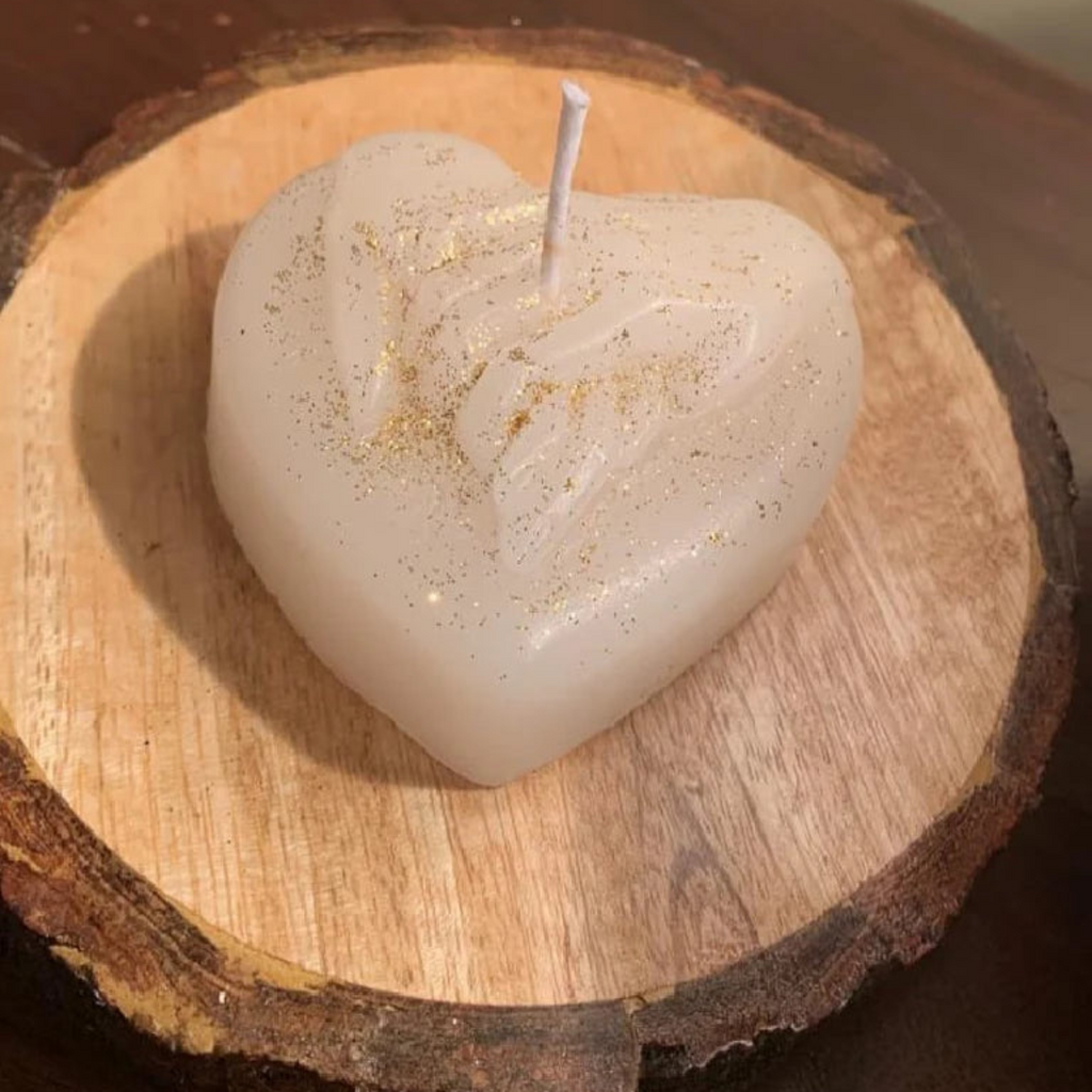 Heart Shaped Scented Candle Jasmine