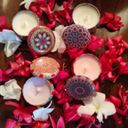 Mandala Art Tin Scented Candle