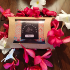 Mandala Art Tin Scented Candle Red