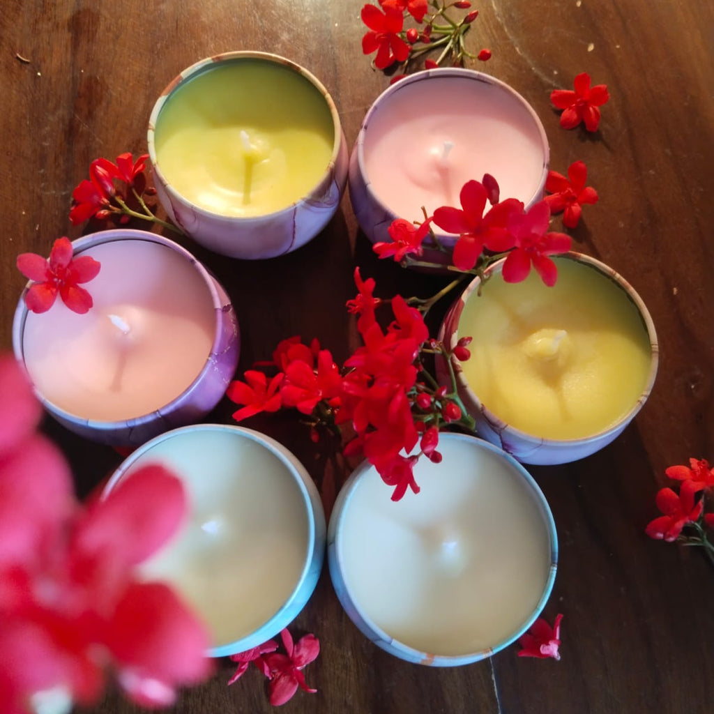 Mandala Tin Box Scented Candle