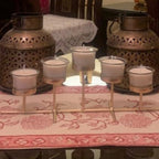 Metal Scented Candle Holder Jasmine