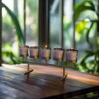Metal Scented Candle Holder Mogra
