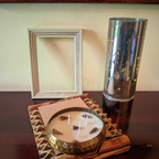 Metal Hammered Urli Scented Candle 5Inch Jasmine