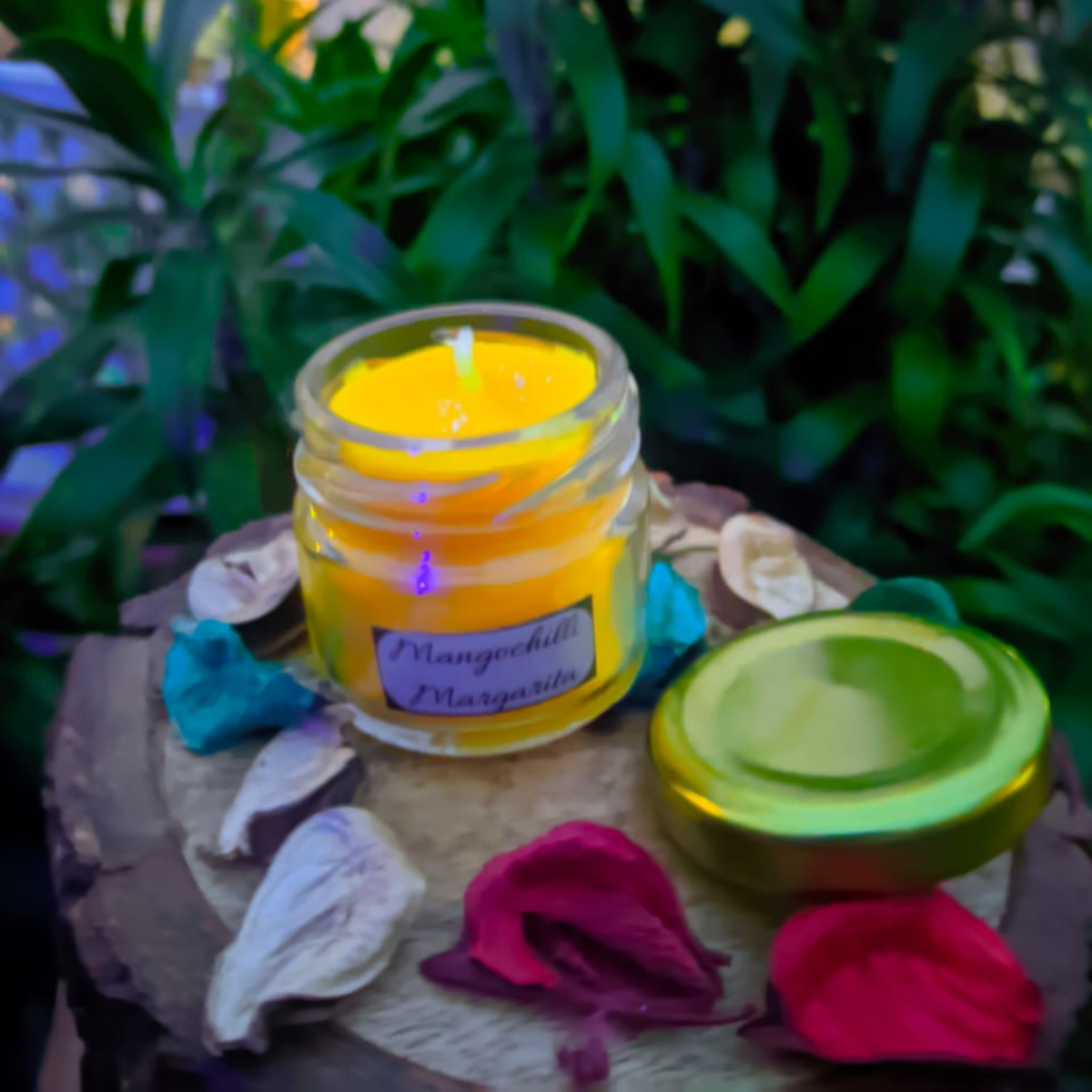 Mini Glaas Jar Scented Candle Mangochilli Margarita