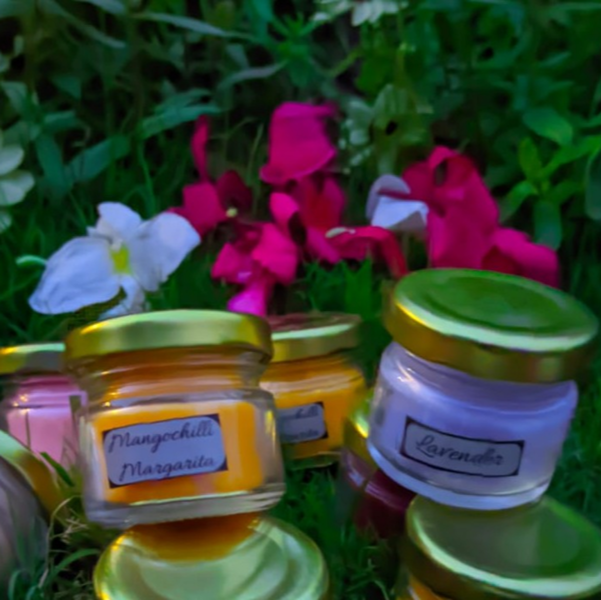 Mini Glaas Jar Scented Candle 