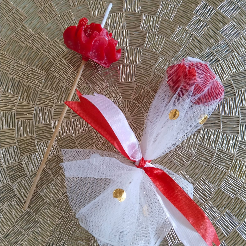 Rose -Stick- Scented- Candle