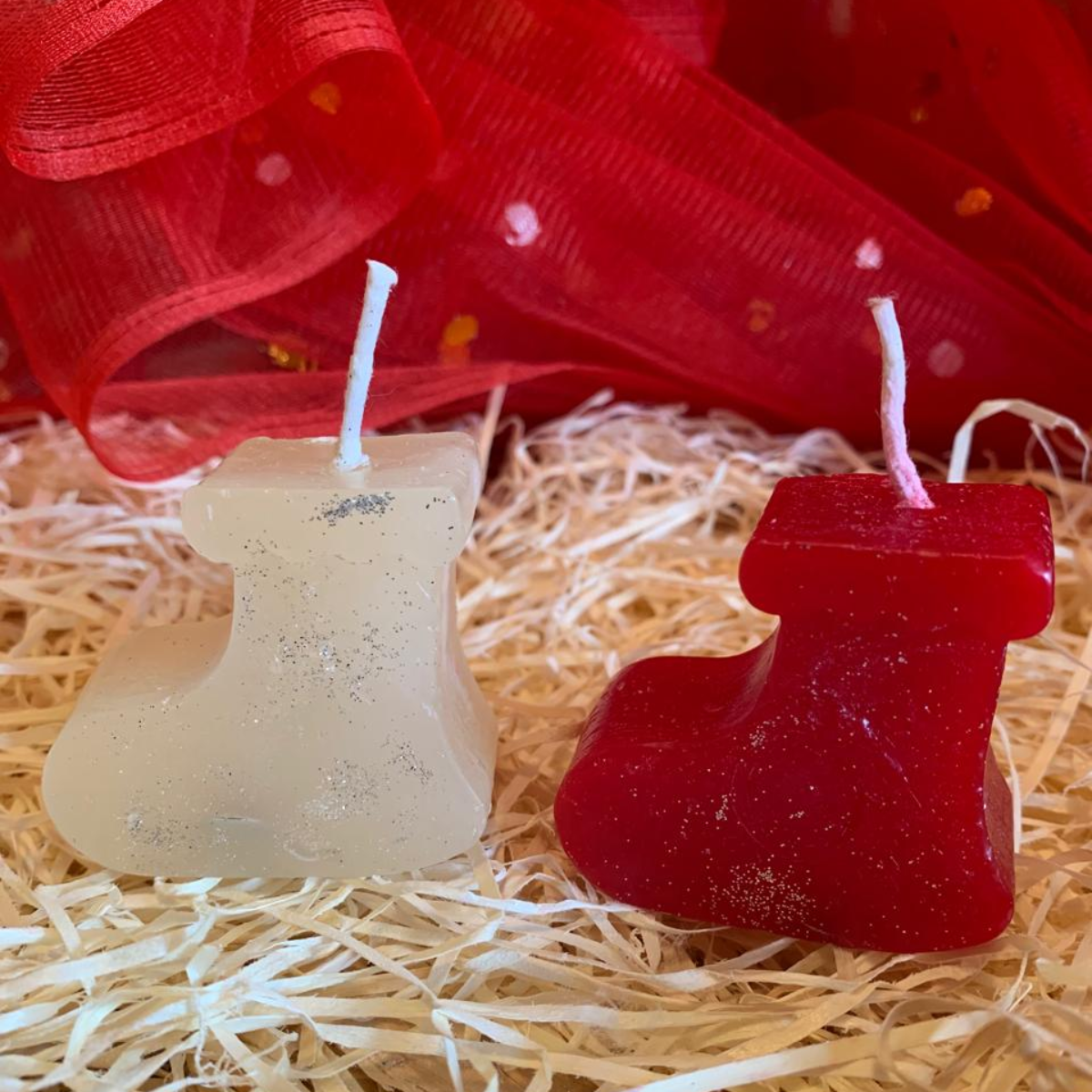 Santa Stocking Scented Candle