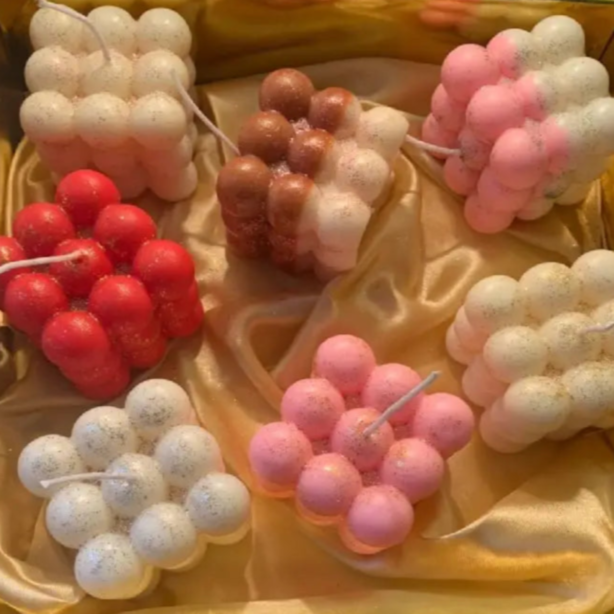 Scented  Bubble Candle2
