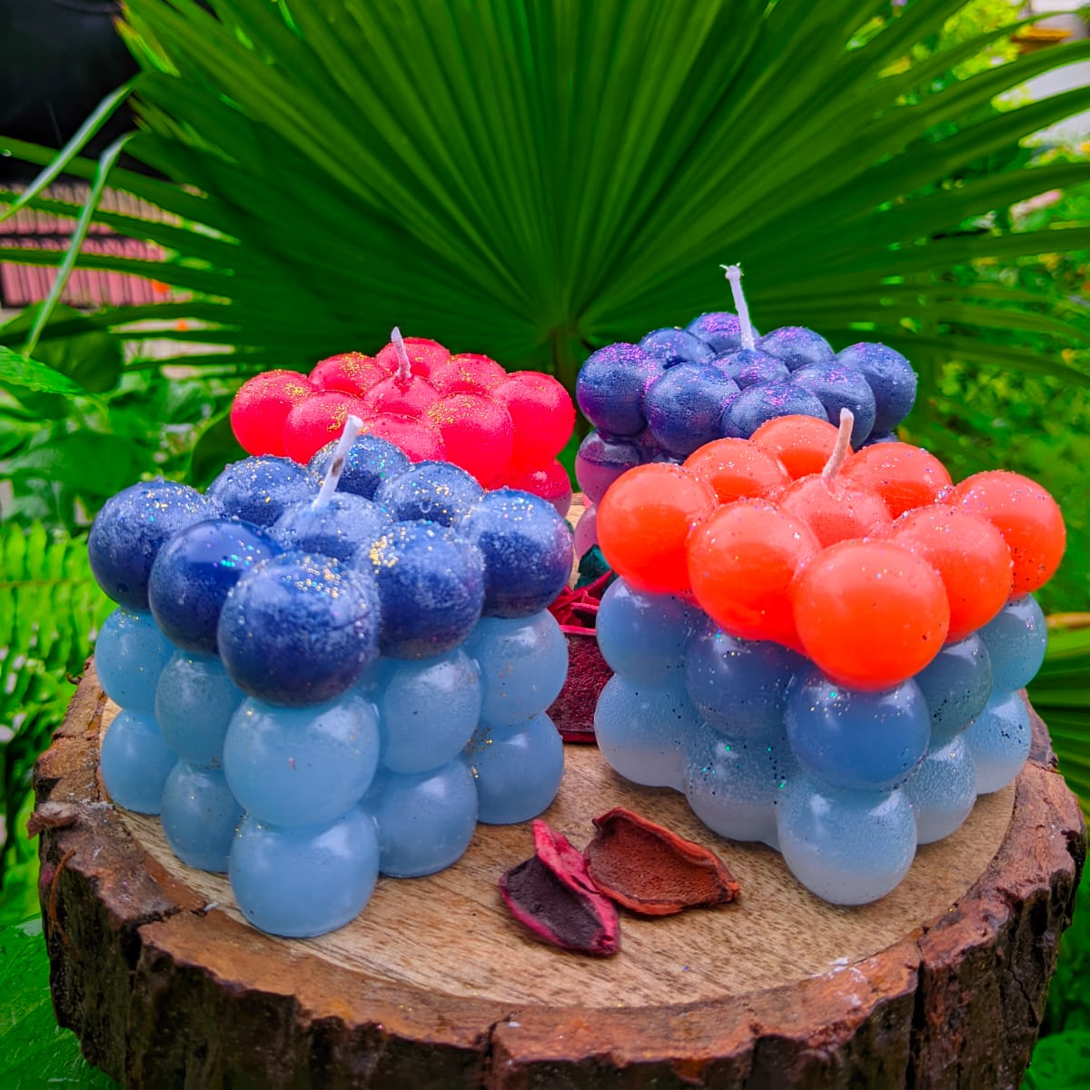 Scented Bubble Candle3