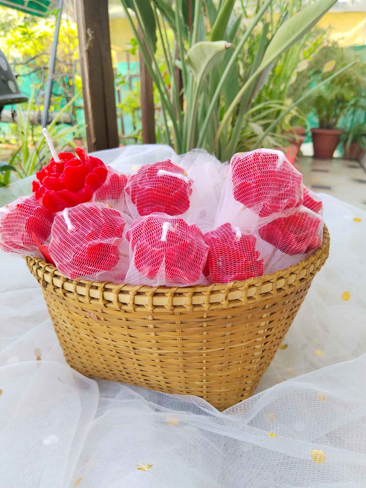 Rose Stick Scented Candle - Pack of 1