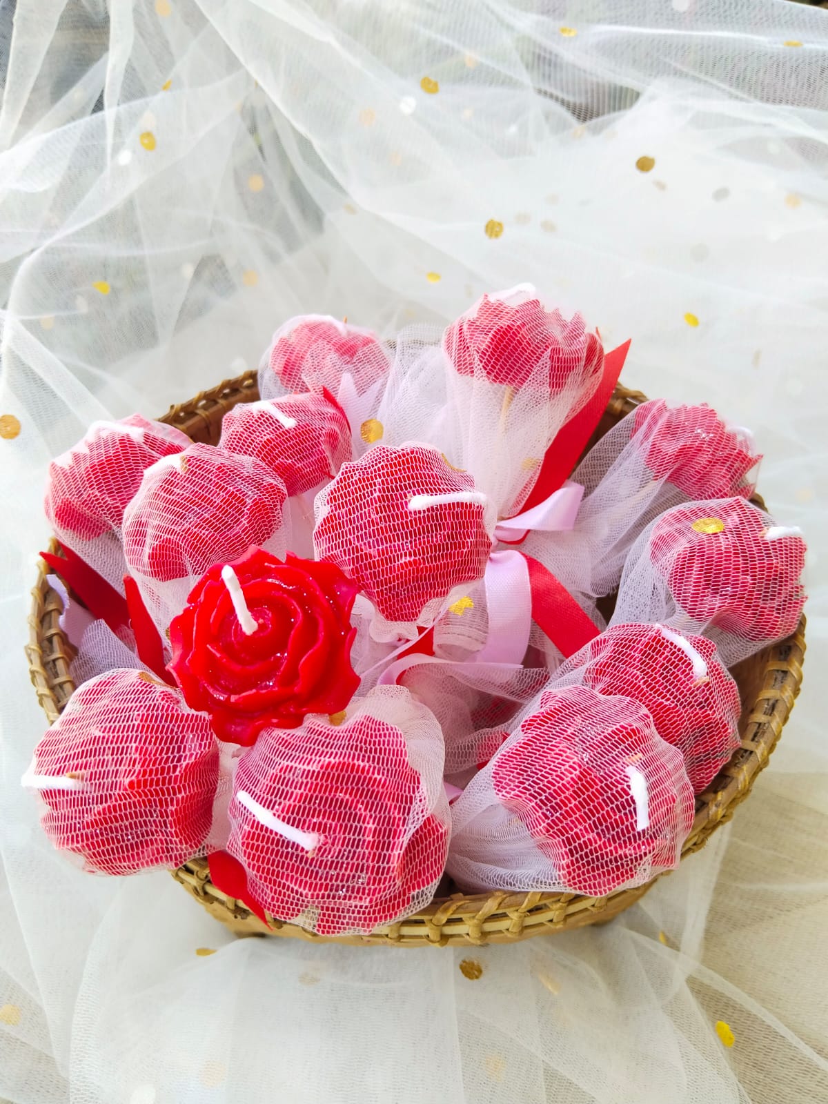 Rose Stick Scented Candle - Pack of 1